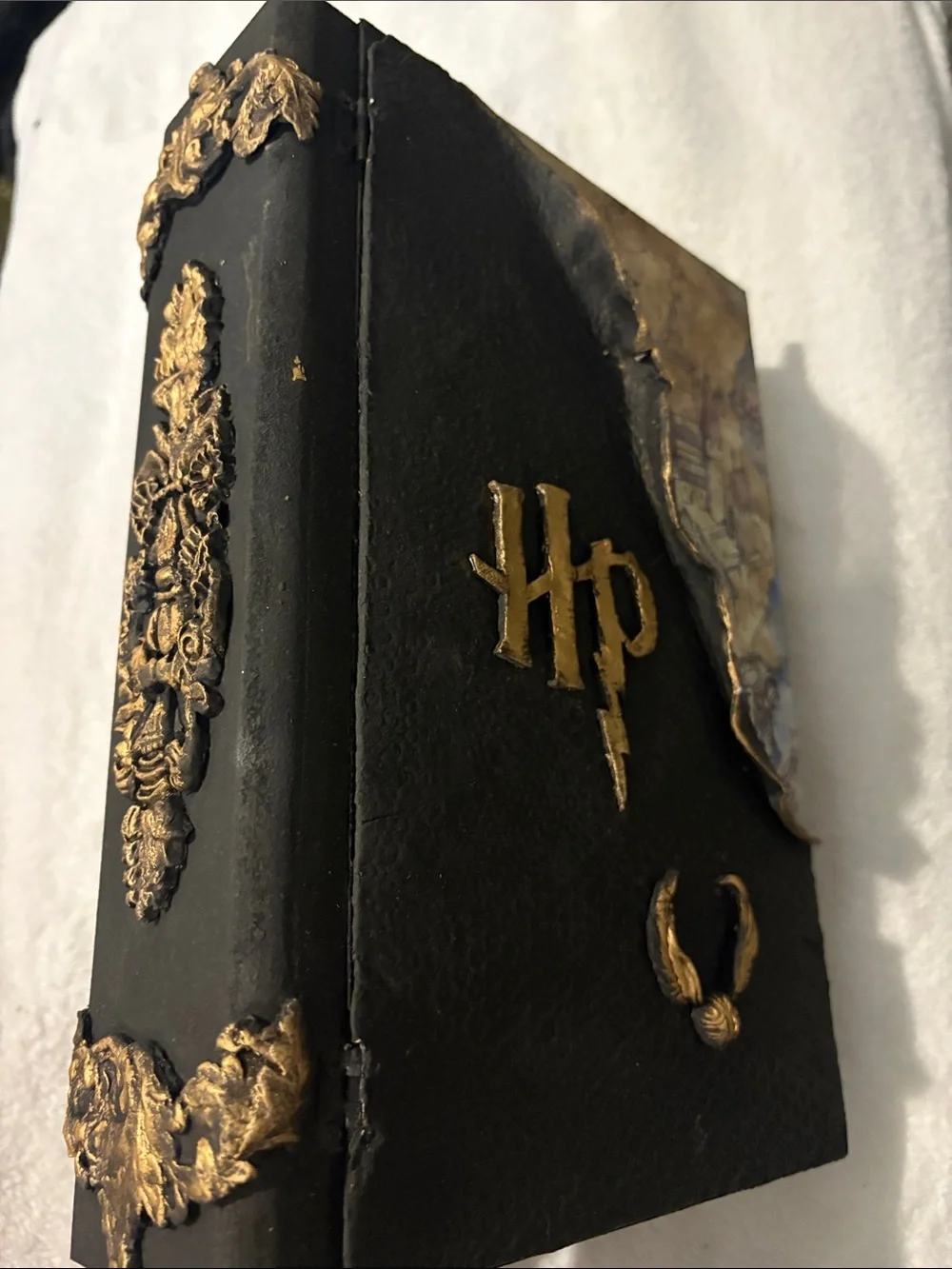Handmade Harry Potter inspired Keepsake box